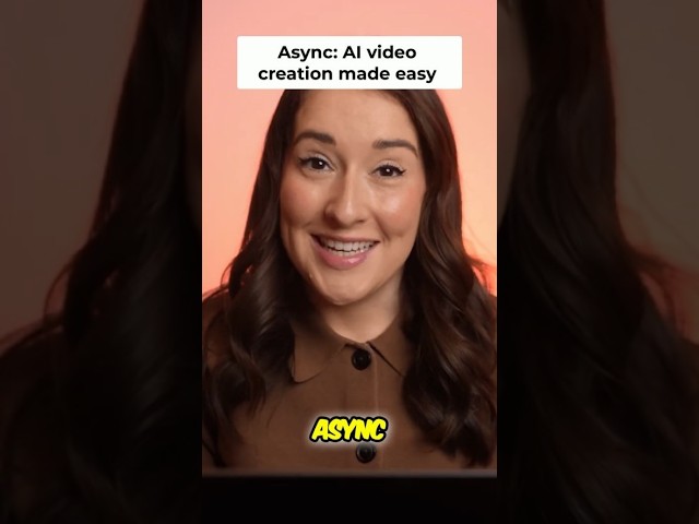 Async AI  Effortless Pro Video Creation Unleashed