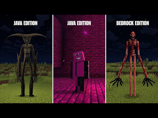 10 Minecraft Horror Mods For BEDROCK/JAVA EDITION 