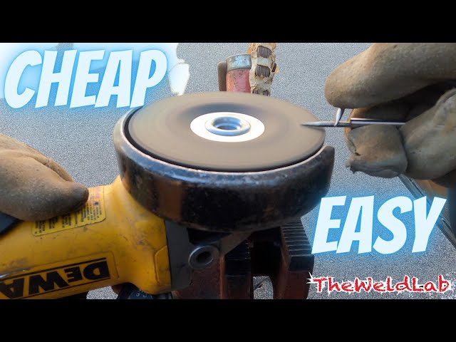 DIY | TOOL HACK TO SHARPEN YOUR TUNGSTEN EASY!!!