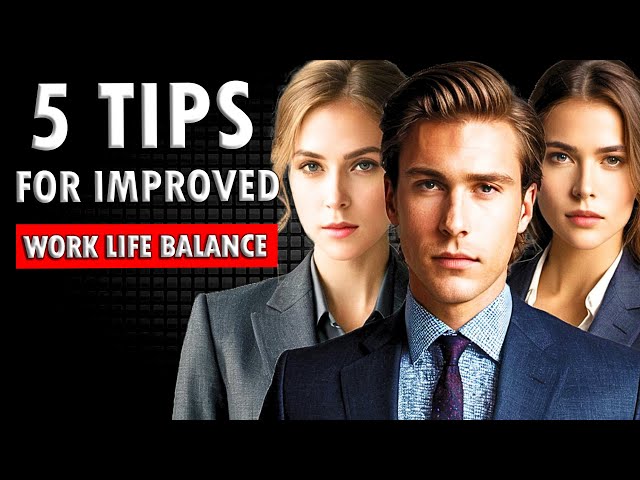 Achieve Ultimate Productivity with these 5 Tips for Improved Work-Life Balance!