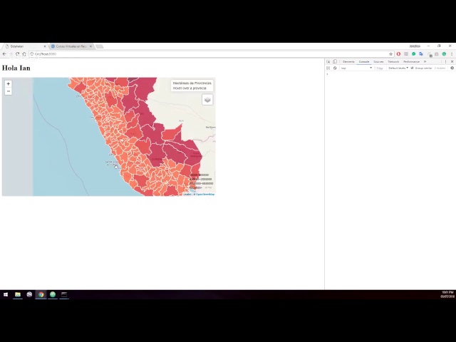 Tutorial para Configurar y Añadir Estilos a Panel de Control con Leaflet, MongoDB y Node.js