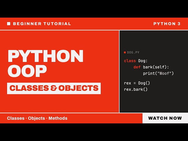 Python OOP Explained Simply