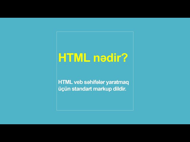 Necə Front end Developer ola bilərəm?