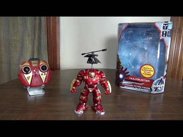 World Tech Toys - Hulkbuster Helicopter - Review and Flight