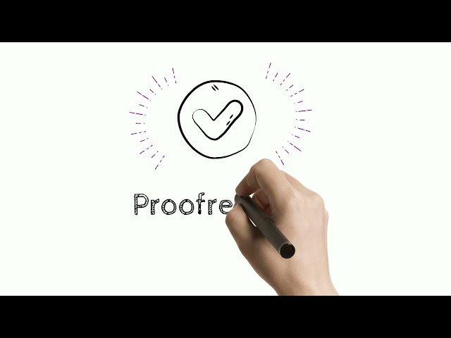 Academic Writing: Proofreading