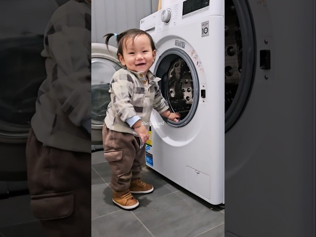 Now that he can walk, he is everywhere #babywalking #funnybabyvideo #momlife