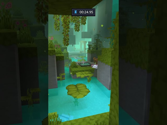 Journey to new heights and depths! ⛰️ #minecraft #minecraftshorts #minecraft15