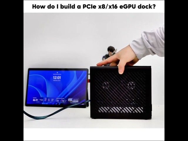How to build DIY PCIe x16 Gen 4 eGPU dock.