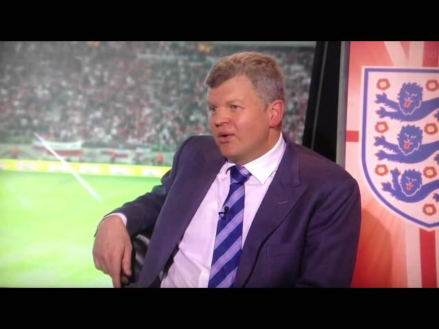 Poland v England - rain delay - Roy Keane funny reaction