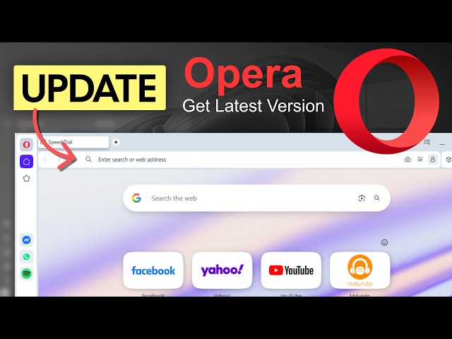 How to Check and Update Opera Browser