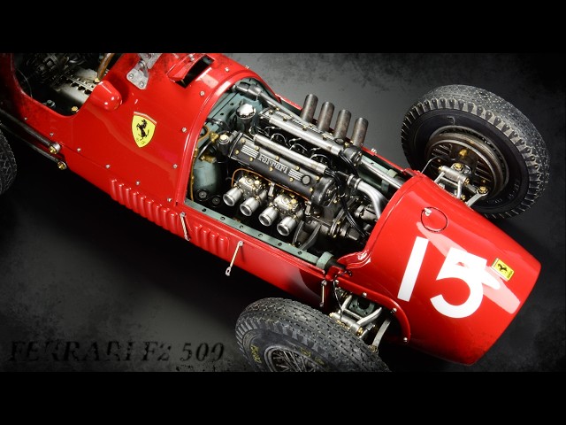 Ferrari 500 F2 - 1/12 Aladdin Model - 3D Printed Car Model