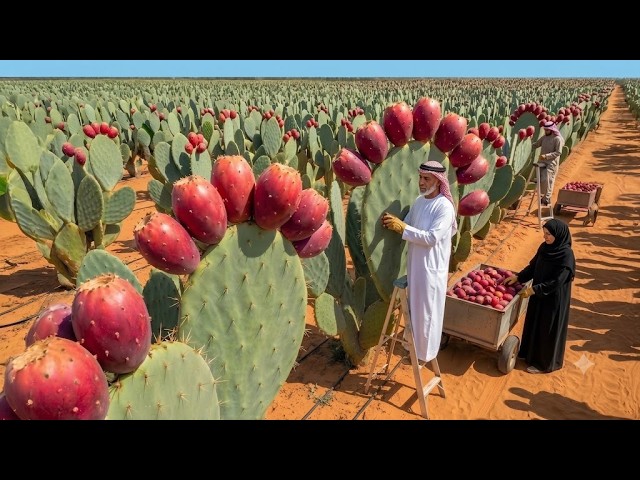 They Grew Prickly Pears in Dead Desert Sand — The Harvest Amazed Millions