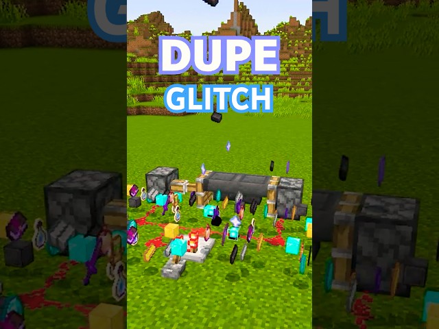 THE EASIEST NEW DUPICATION GLITCH In Minecraft Bedrock!