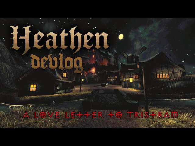 Building a Dark Fantasy Town | HEATHEN Devlog 2