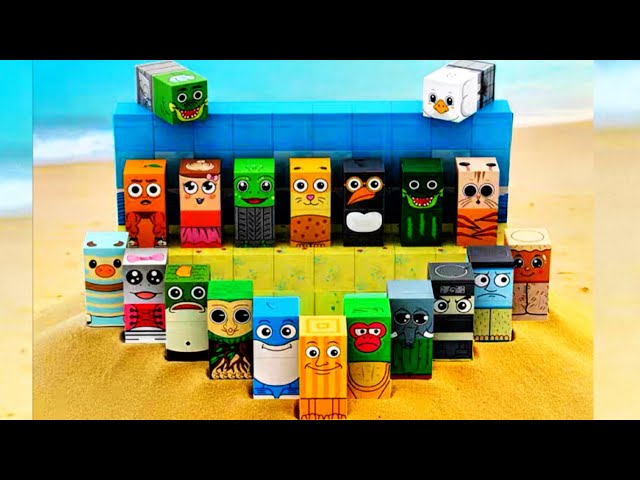 Italian Brainrot minecraft magnet 20 set unboxing Build Satisfying ASMR義大利腦腐 外國山海經 磁鐵 磁力 方塊 