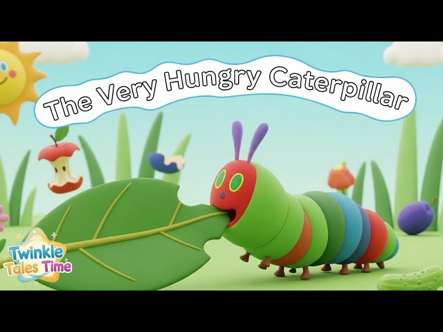 The Very Hungry Caterpillar | Bedtime stories for kids | Fairy tales for toddlers with Moral lessons