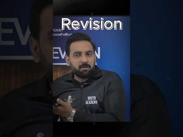 Revision is The Key To Success #youthacademy #education