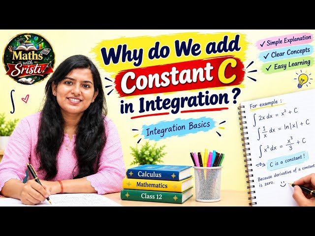 Why Do We Add Constant C?🤔 | Integration Formulas with Examples🎯 | Basic Integration Formulas💯#maths