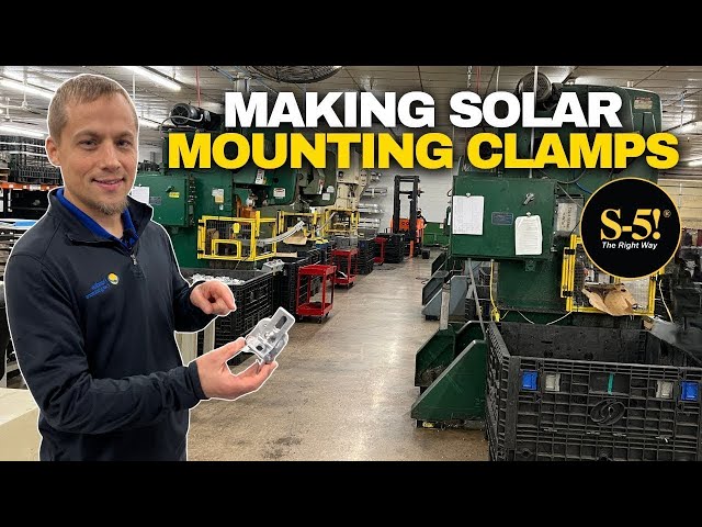 Inside the S-5! Factory — How Their Solar Mounting Clamps Are Made