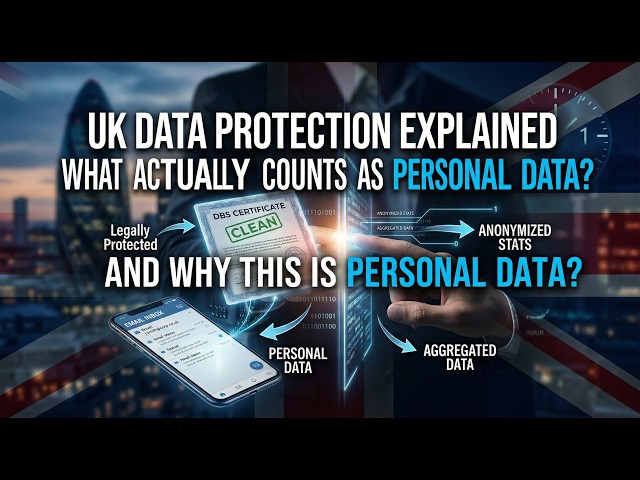 UK Data Protection Explained: What Actually Counts as Personal Data?