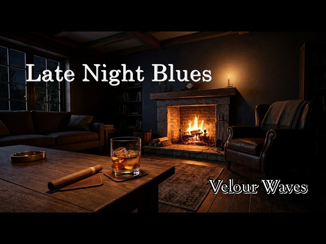 Late Night Blues 🎷Best Relaxing Music 🎶 Smooth Slow Blues