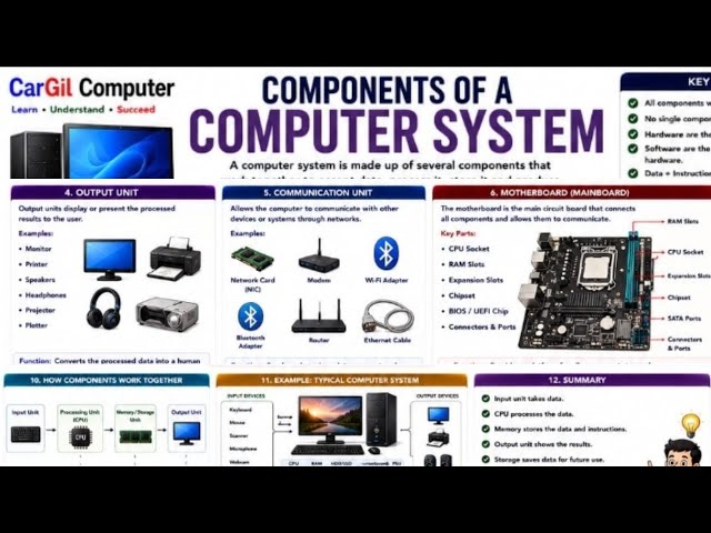 Basic Components Of Computer System 