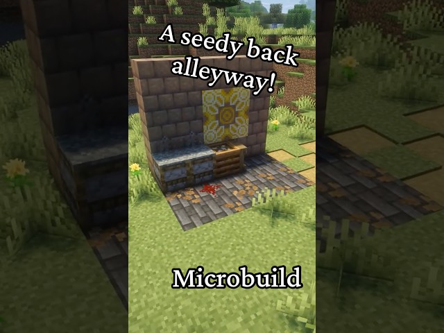 A seedy back alley? #minecraft