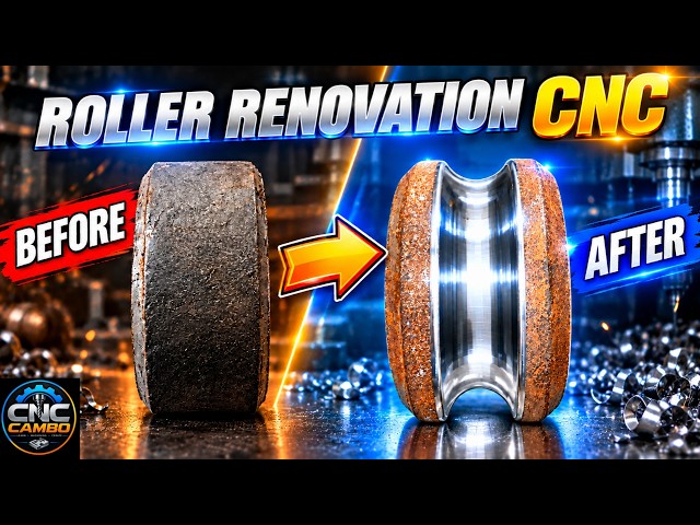 Roller Renovation #CNC