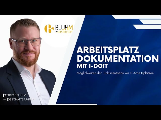 Arbeitsplätze dokumentieren mit i-doit