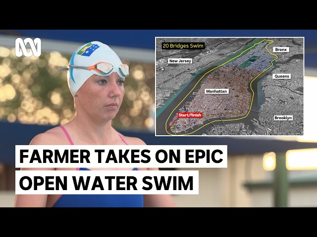 Aussie farmer trains 700 laps daily for Manhattan's toughest swim | Landline | ABC iview