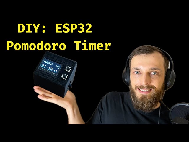 DIY ESP32 Pomodoro Timer with code explanation