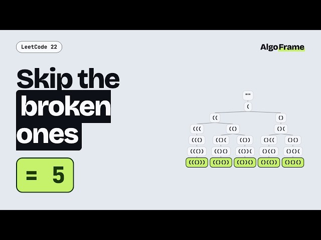 Generate Parentheses Explained | Backtracking in Python | LeetCode 22