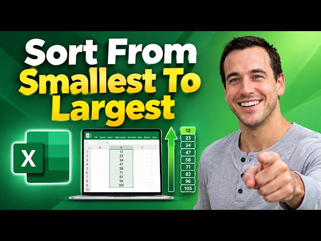 How To Sort From Smallest To Largest In Microsoft Excel [2026 Guide]