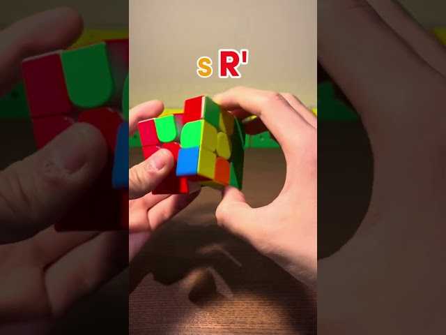 F2L trick everyone should know #cubing #cfop #sub10 #f2l #tricks #tutorial #speedcubing #gancube