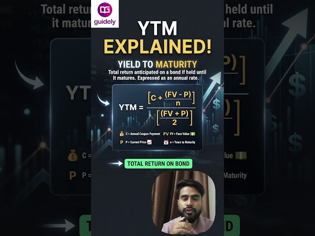 Yield to Maturity (YTM) Made Easy | JAIIB AFM Important Concept #jaiibguidely #afm #jaiibafm #yt