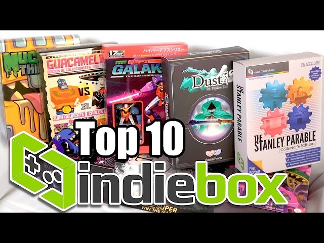 TOP 10 IndieBox Games - Unboxing Big Box PC Collector's Editions!!