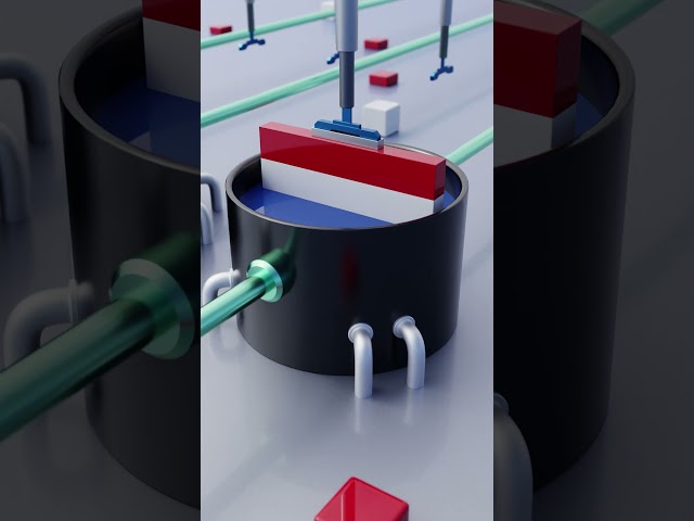 Can you guess this flag? #satisfying #3danimation #3d