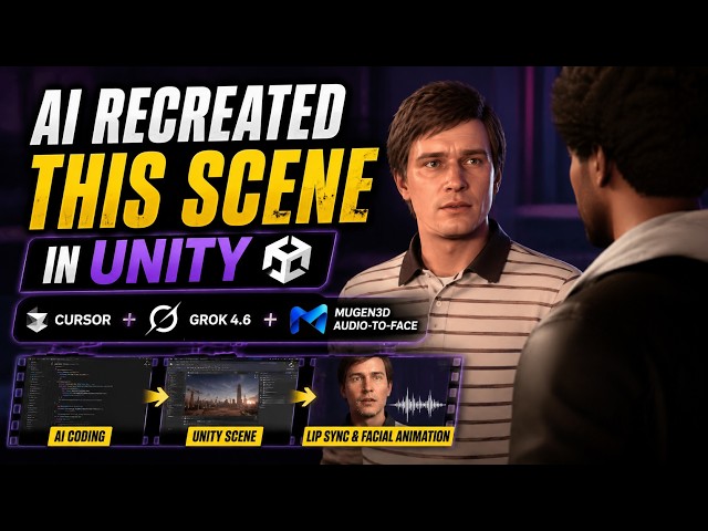 AI Coding in Unity: Recreating a Movie Scene with Cursor + Grok 4.6