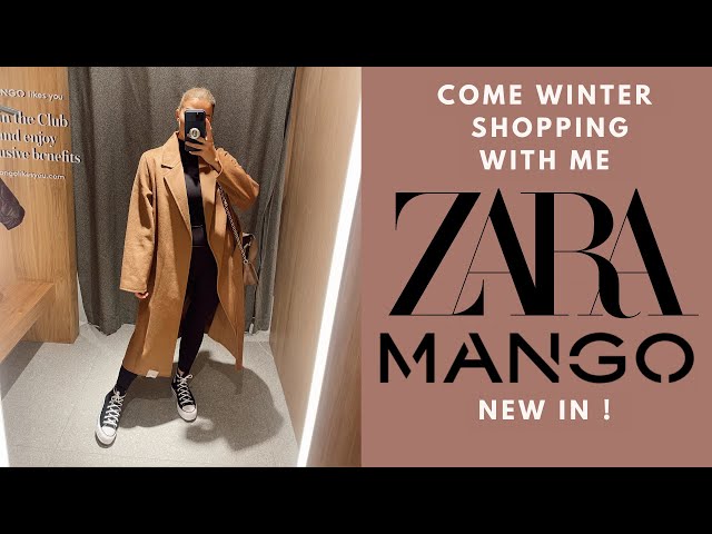 😍COME AUTUMN SHOPPING WITH ME😍 ZARA & MANGO NEW IN FALL WINTER 2022