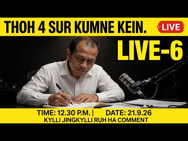 PEIT HI DA LADE KUMNE KEIN THOH 4 SUR IA KI JINGRWAI // B.D.R // LIVE -6