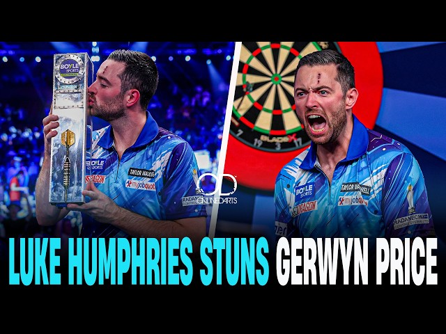 "Only me Littler and Aspinall could have won that" Luke Humphries the NEW World Grand Prix Champion