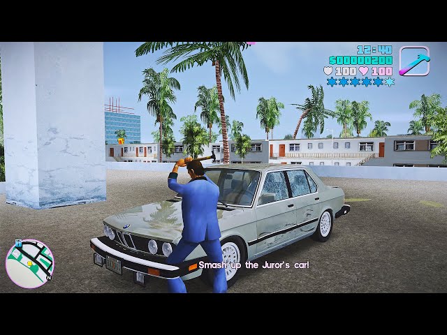 GTA: Vice City - 4K Ultra Graphics Gameplay Walkthrough - Part 3