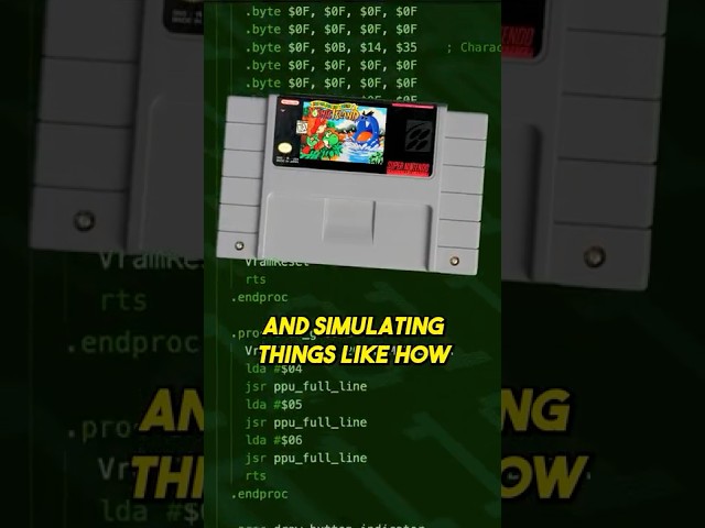 How Do Emulators Work? #retrogaming #retrotech #emulator #nintendo #snes #yoshi