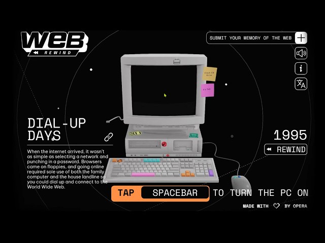 For Retro tech nerds - Check this out : Rewind The Web to 1996 #web #tech #retro