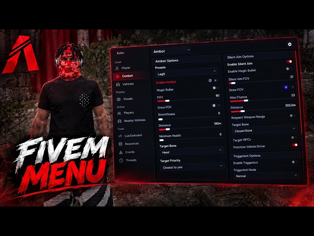 The Best FiveM Cheat Menu in 2026 🔥 | Showcase | Eulen | Aimbot & Silent Aim |