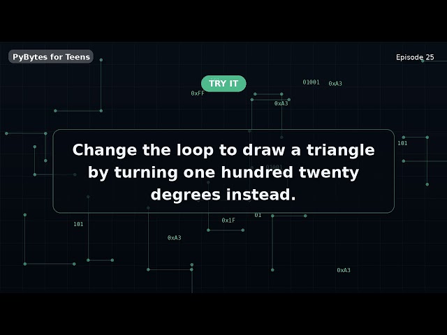 Drawing with Turtle Graphics | Python for Teens #25