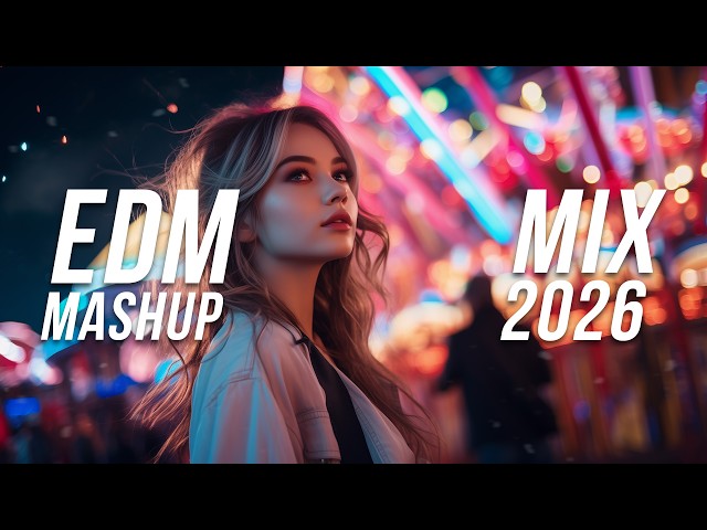 EDM Mashup Mix 2026 | Best Mashups & Remixes of Popular Songs - Electro House & Techno Music