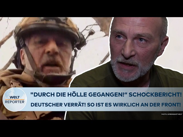 PUTIN'S WAR: "We're shooting nonstop! We're killing nonstop!" This German is fighting against the...