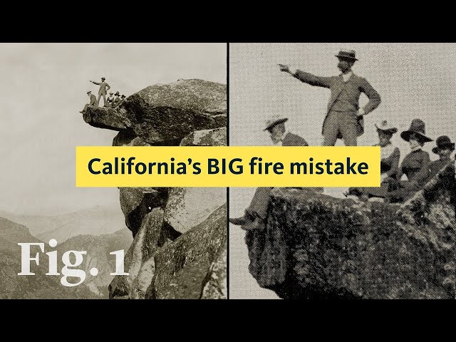 Yosemite used to look VERY different — due to fire