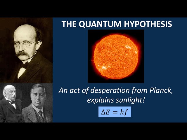 The Quantum Hypothesis: Planck's Act of Desperation